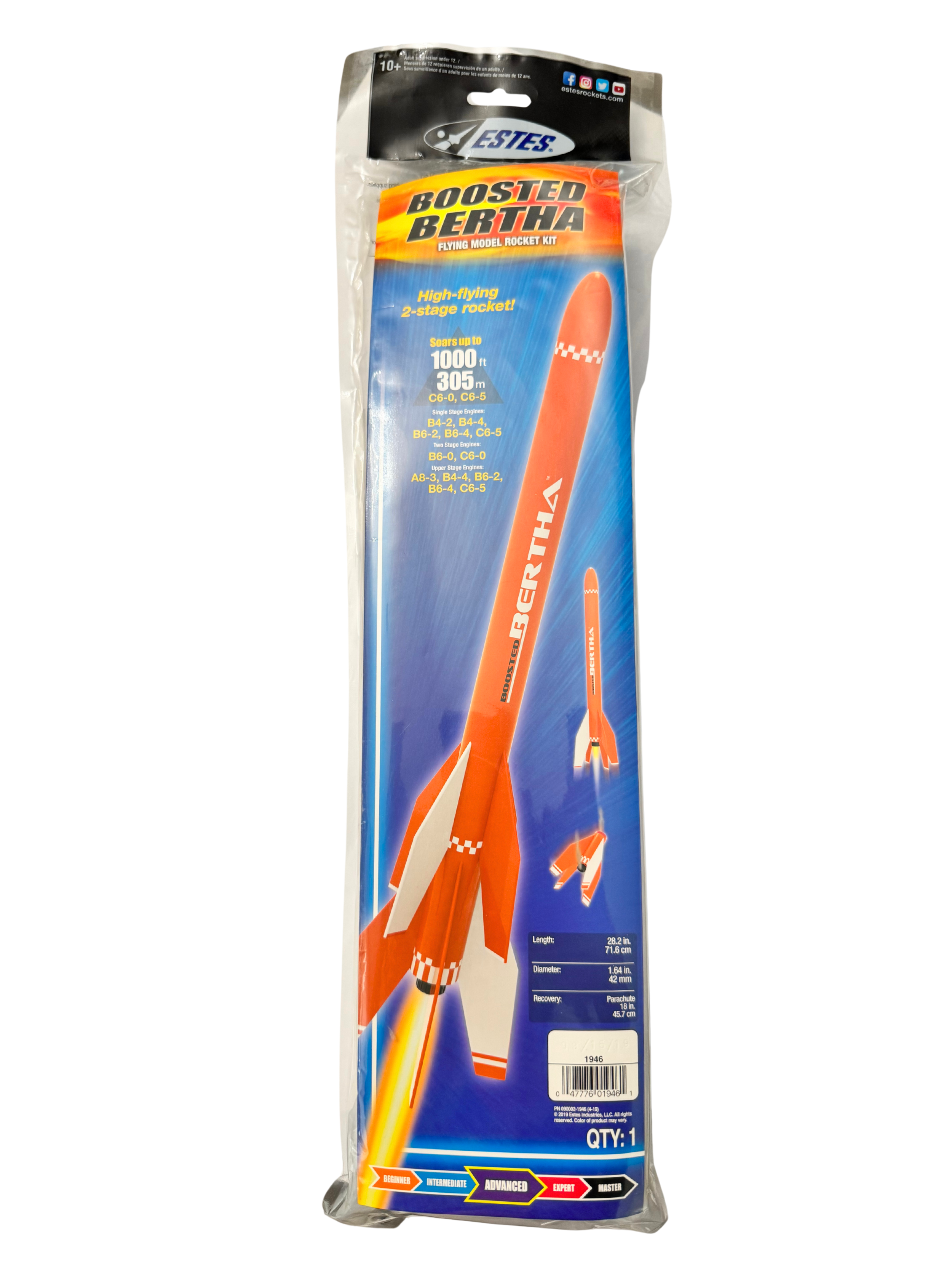 Buy Estes Sky-Hi Flying Model Rocket Kit - #1365 — Launch Lab Rocketry